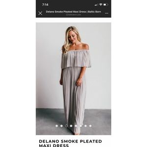 Baltic Born Pleated Maxi Dress